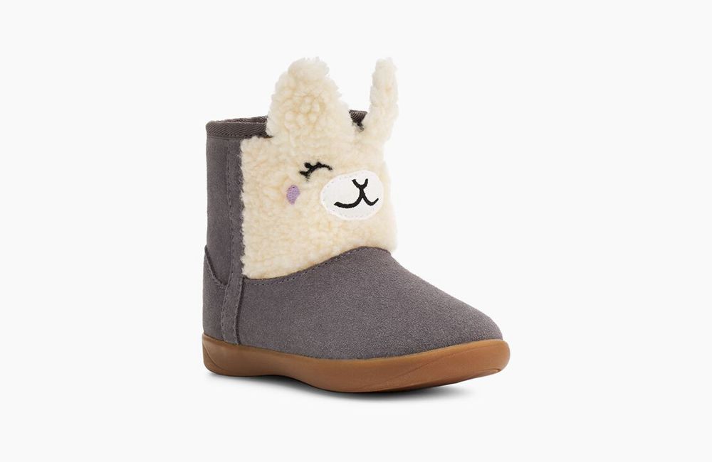 Ugg Boots Canada - Ugg Kids' Llama Stuffie Grey